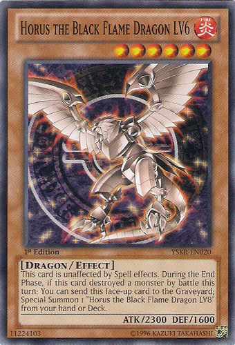 Horus the Black Flame Dragon LV4 - Yu-Gi-Oh! Card Database